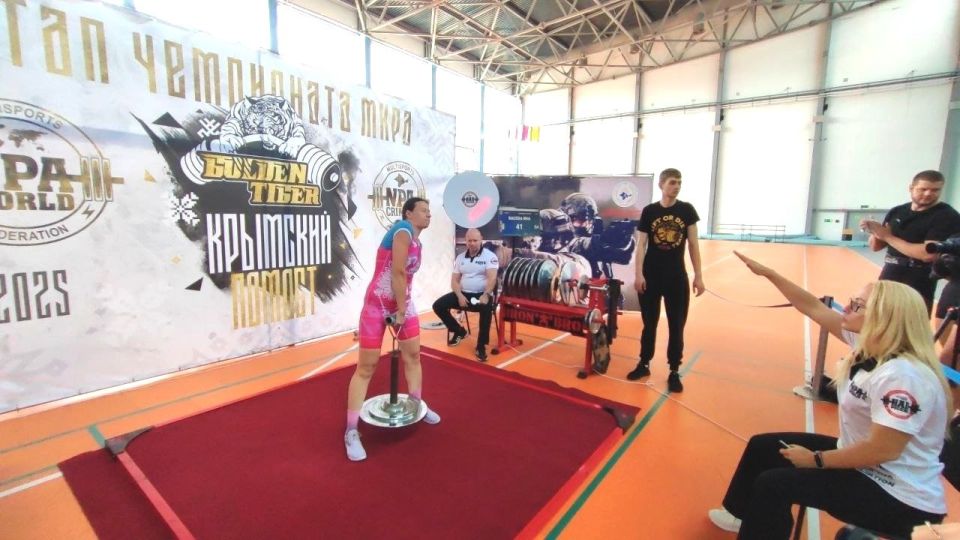 Команда «Кайдзен-кроссфит» из Феодосии приняла участие в этапе чемпионата мира по силовым видам спорта «Золотой тигр 2025», который проходил в Евпатории Команда «Кайдзен-кроссфит» из Феодосии приняла участие в этапе чемпионата мира по силовым видам спорта «Золотой тигр 2025», который проходил в Евпатории