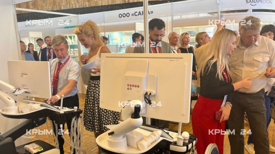 В Ялте проходит X юбилейная медицинская выставка «Здравоохранение. Крым 2025» В Ялте проходит X юбилейная медицинская выставка «Здравоохранение. Крым 2025»