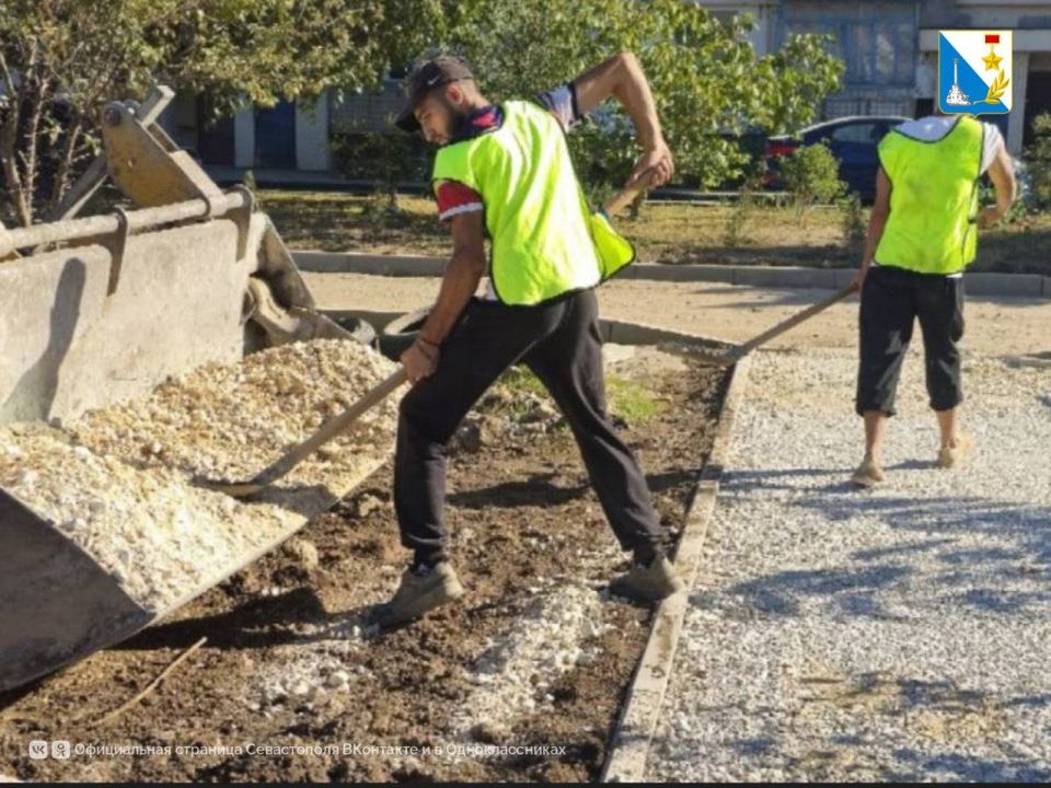 Ремонтируем дороги и пешеходные зоны для жителей Качи