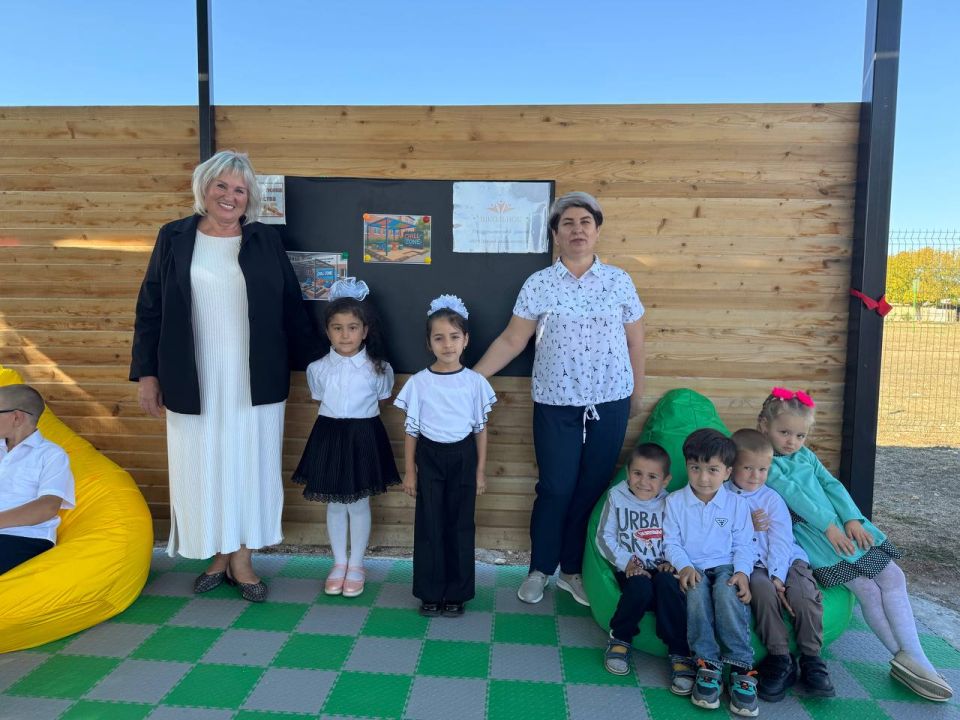 24 сентября 2025 года в МБОУ "Котовская школа - детский сад" прошла церемония открытия проекта школьного инициативного бюджетирования по созданию современной зоны отдыха на территории учреждения 24 сентября 2025 года в МБОУ "Котовская школа - детский сад" прошла церемония открытия проекта школьного инициативного бюджетирования по созданию современной зоны отдыха на территории учреждения