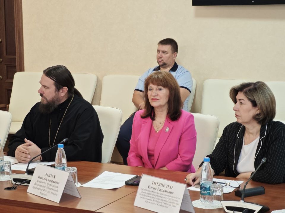 Михаил Назаров: На заседании Общественного совета по вопросам нравственного и патриотического воспитания и подготовки граждан при Главе Республики Крым обсудили духовно-нравственное и патриотическое воспитание, допризывную... Михаил Назаров: На заседании Общественного совета по вопросам нравственного и патриотического воспитания и подготовки граждан при Главе Республики Крым обсудили духовно-нравственное и патриотическое воспитание, допризывную...