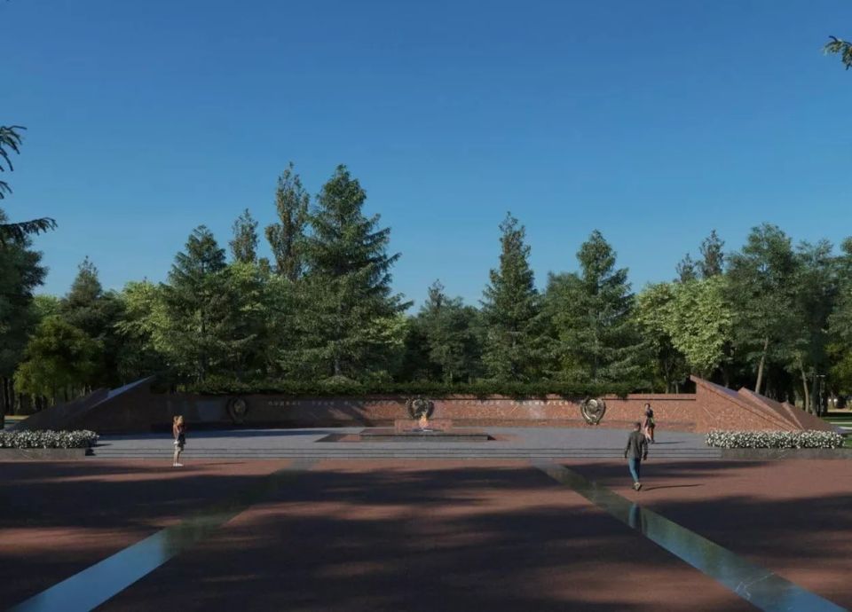 Работы в Гагаринском парке Симферополя закончат до октября 2026 года