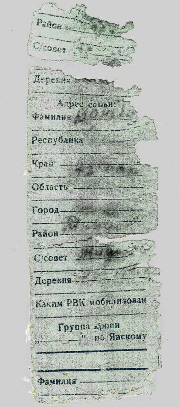 Поисковики в Керчи установили еще одно имя найденного бойца Красной армии Поисковики в Керчи установили еще одно имя найденного бойца Красной армии