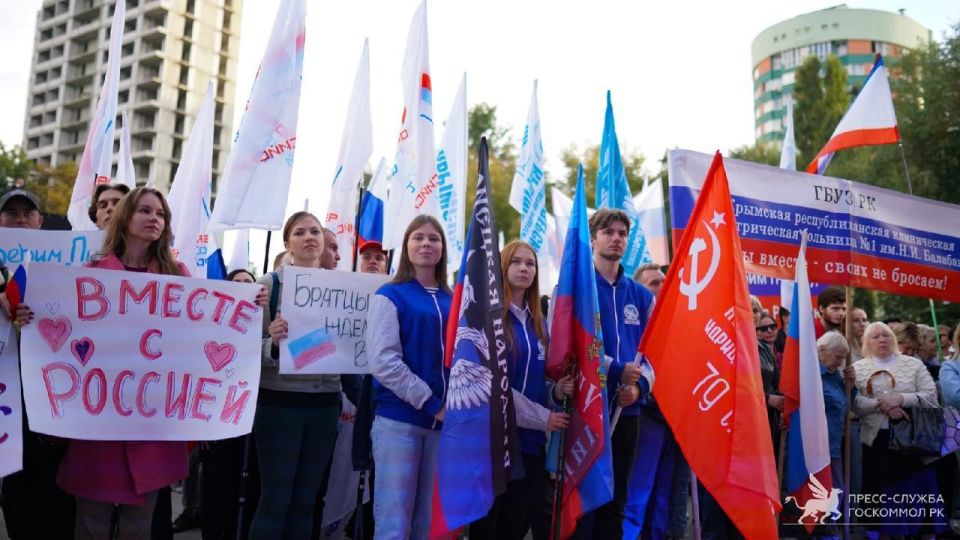 Сегодня мы отмечаем важную дату — День воссоединения Донецкой и Луганской Народных Республик, Запорожской и Херсонской областей с Российской Федерацией! Сегодня мы отмечаем важную дату — День воссоединения Донецкой и Луганской Народных Республик, Запорожской и Херсонской областей с Российской Федерацией!
