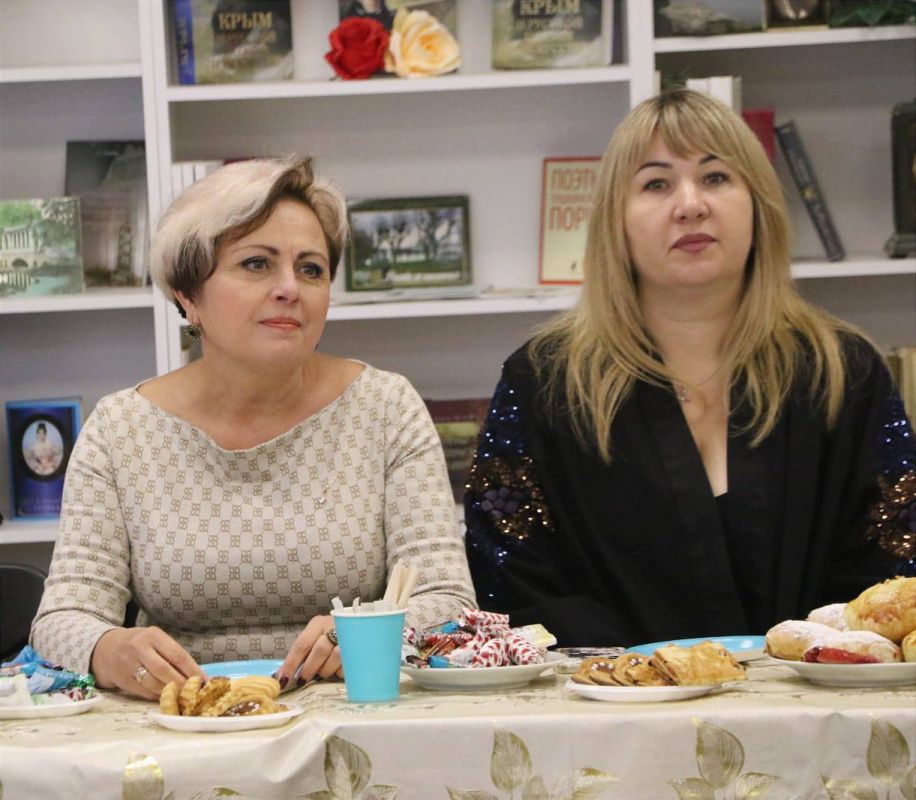 Ольга Урайкина: Сегодня в Бахчисарайской центральной районной библиотеке состоялась теплая встреча с жителями Бахчисарайского района золотого возраста Ольга Урайкина: Сегодня в Бахчисарайской центральной районной библиотеке состоялась теплая встреча с жителями Бахчисарайского района золотого возраста