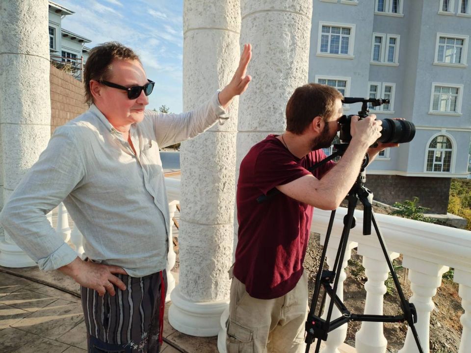 В Алуште снимают документальный фильм о писателе Сергееве-Ценском В Алуште снимают документальный фильм о писателе Сергееве-Ценском