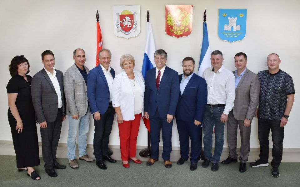 Галина Огнёва: Сегодня Алушта принимала дорогих гостей - делегацию из нашего города-побратима Дубны!