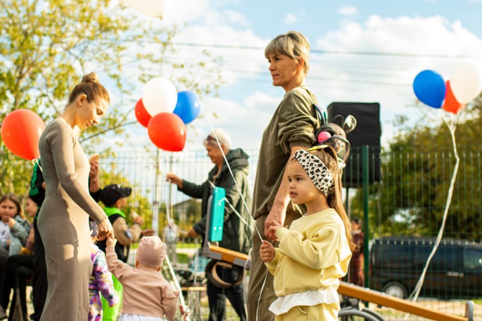 Новая детская площадка — праздник для жителей ТОС «Мерхамет»! Новая детская площадка — праздник для жителей ТОС «Мерхамет»!