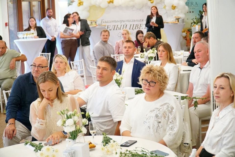 Валерия Петрусевич: Прекрасная инициатива в поддержку благотворительной акции "Белый цветок" состоялась в отеле Ribera Валерия Петрусевич: Прекрасная инициатива в поддержку благотворительной акции "Белый цветок" состоялась в отеле Ribera