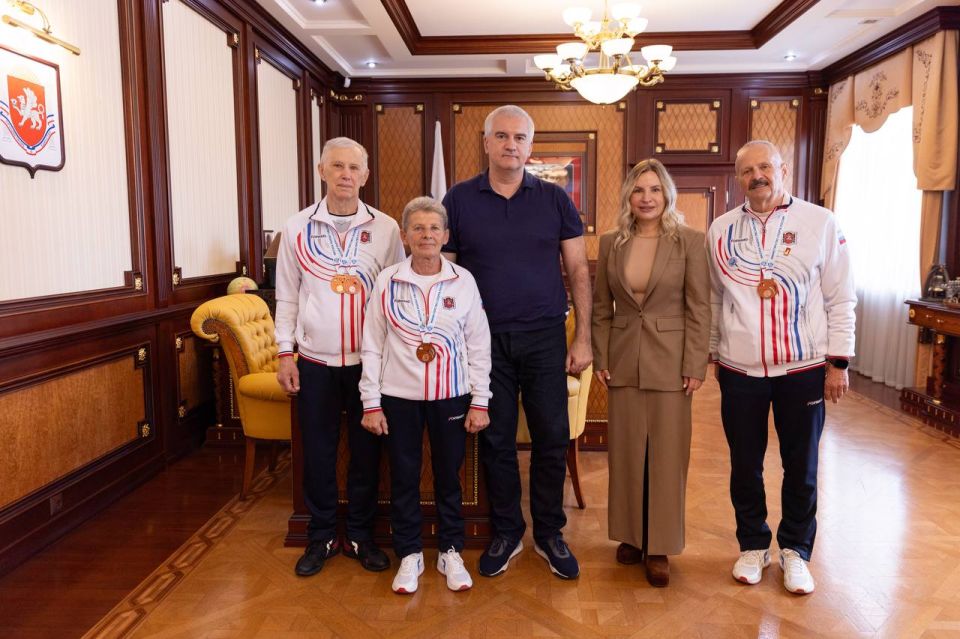 Ольга Торубарова: Глава Республики Крым Сергей Валерьевич Аксёнов поздравил победителей Всероссийского многоборья ГТО Ольга Торубарова: Глава Республики Крым Сергей Валерьевич Аксёнов поздравил победителей Всероссийского многоборья ГТО