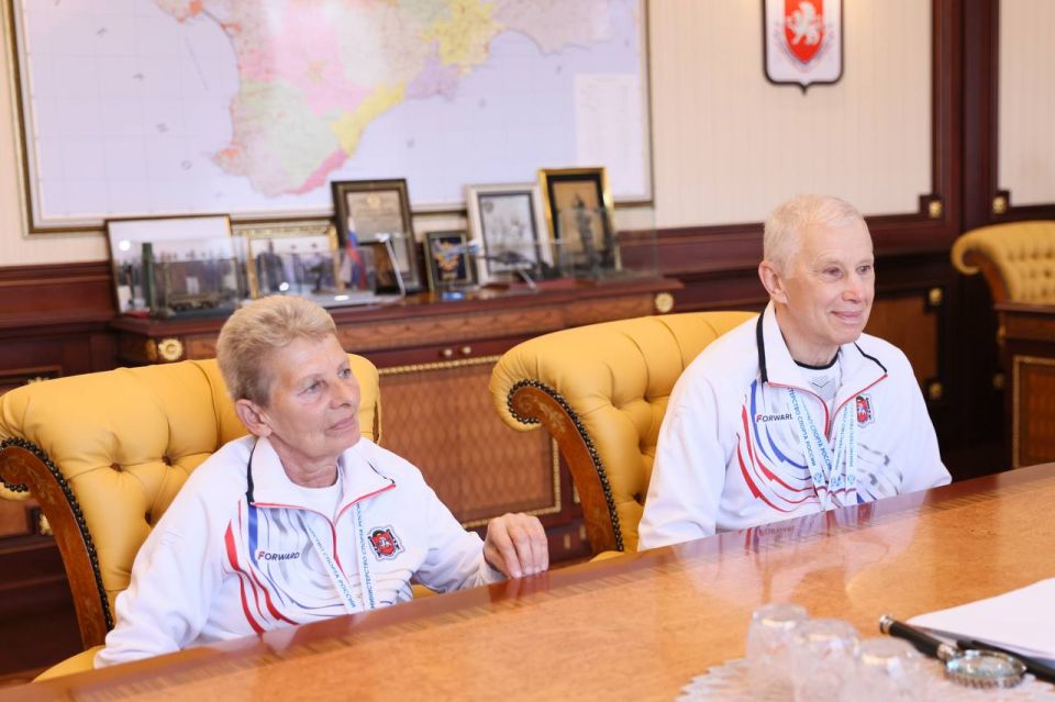 Ольга Торубарова: Глава Республики Крым Сергей Валерьевич Аксёнов поздравил победителей Всероссийского многоборья ГТО Ольга Торубарова: Глава Республики Крым Сергей Валерьевич Аксёнов поздравил победителей Всероссийского многоборья ГТО