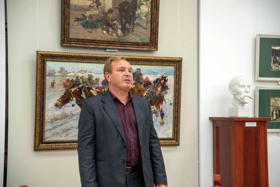 Торжественно открылась выставка к юбилею Николая Самокиша! Торжественно открылась выставка к юбилею Николая Самокиша!