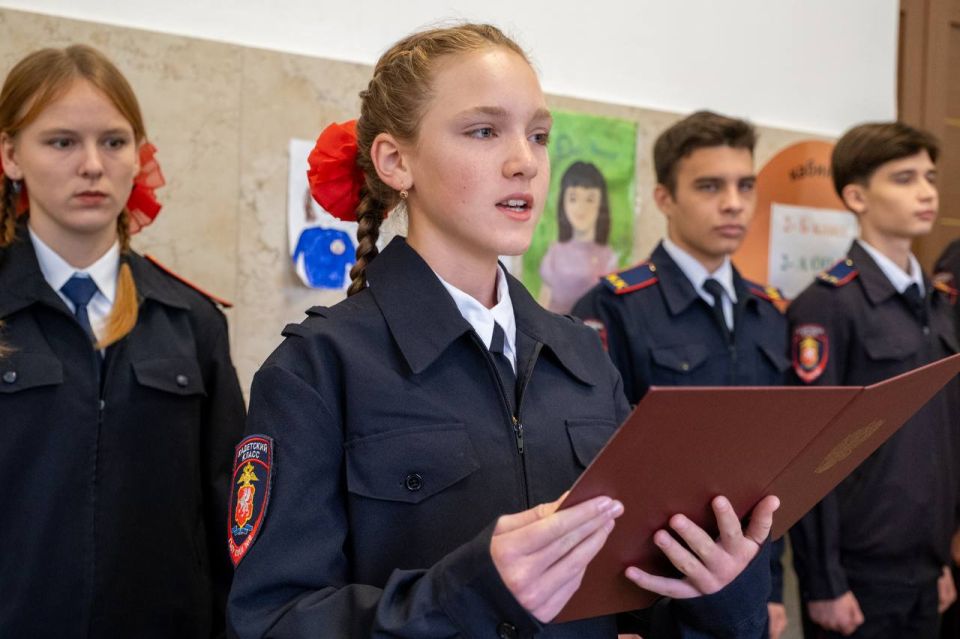 Заместитель начальника Управления МВД России по г. Севастополю Жанна Данилина приняла участие в торжественной церемонии приведения к Клятве и Обещанию кадет органов внутренних дел Заместитель начальника Управления МВД России по г. Севастополю Жанна Данилина приняла участие в торжественной церемонии приведения к Клятве и Обещанию кадет органов внутренних дел