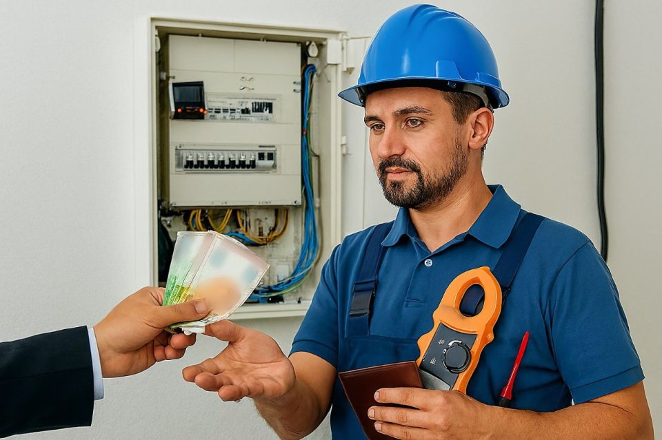 Полицейские задержали подозреваемого в серии мошенничеств при выполнении строительных работ в Симферопольском районе