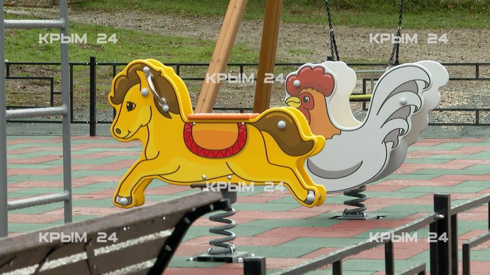 Игровая под открытым небом: детскую площадку оборудовали в посёлке Лаванда Игровая под открытым небом: детскую площадку оборудовали в посёлке Лаванда