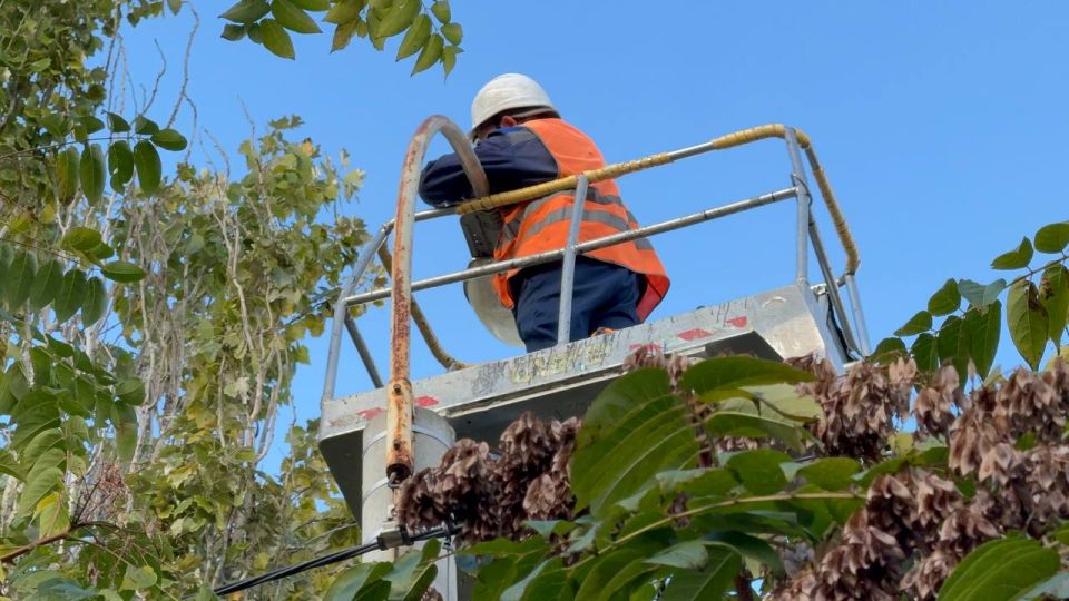 В Керчи провели ревизию уличного освещения вдоль центральных городских дорог – ул. Кирова и Еременко. Сотрудники ООО «Горсвет-Керчь» проверили исправность светильников, заменили перегоревшие лампочки В Керчи провели ревизию уличного освещения вдоль центральных городских дорог – ул. Кирова и Еременко. Сотрудники ООО «Горсвет-Керчь» проверили исправность светильников, заменили перегоревшие лампочки