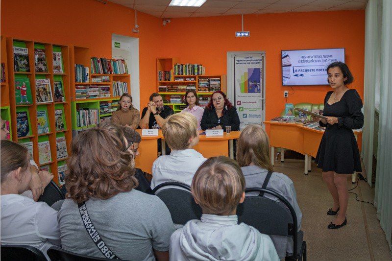Ветеран СВО принял участие в Форуме молодых авторов «В расцвете потенциала» Ветеран СВО принял участие в Форуме молодых авторов «В расцвете потенциала»
