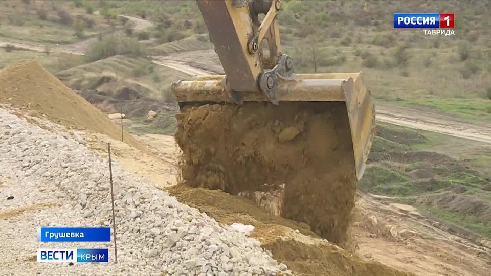 Первый этап автодороги, которая соединит трассу «Таврида» и Судак, готов на 80%