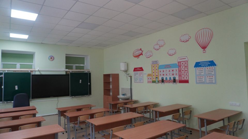 В Ливадийской санаторной школе-интернате завершен капитальный ремонт учебного корпуса В Ливадийской санаторной школе-интернате завершен капитальный ремонт учебного корпуса
