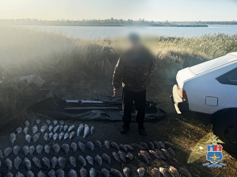 Сотрудниками Сальского линейного отдела МВД России на транспорте в ходе оперативно-розыскных мероприятий задержан местный житель 1958 года рождения, подозреваемый в незаконной добыче водных биологических ресурсов