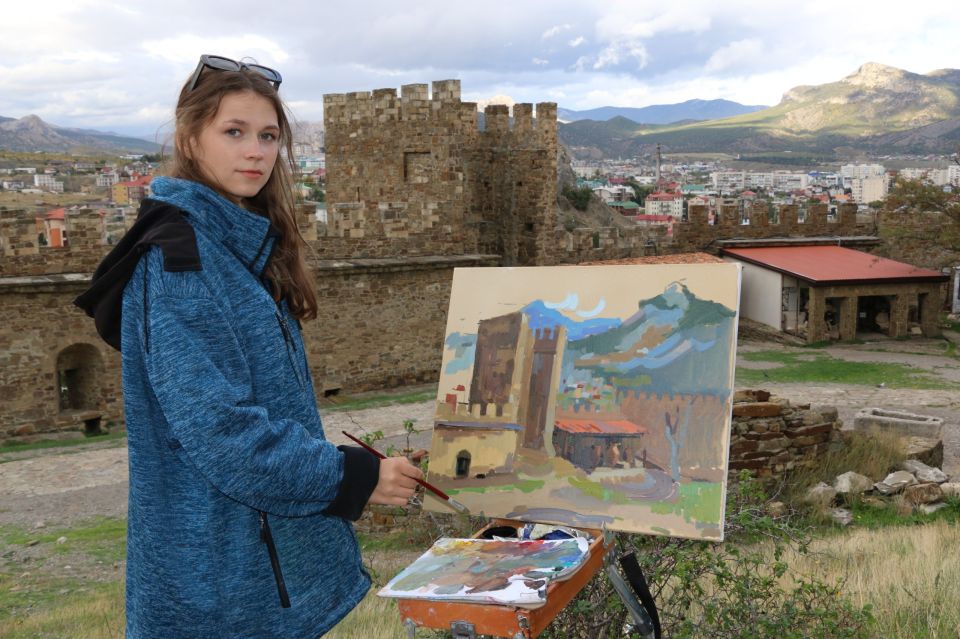 Традиционный осенний пленэр