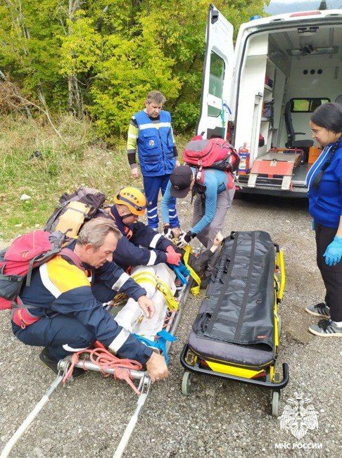 Оказание помощи в горах в ГО Ялта