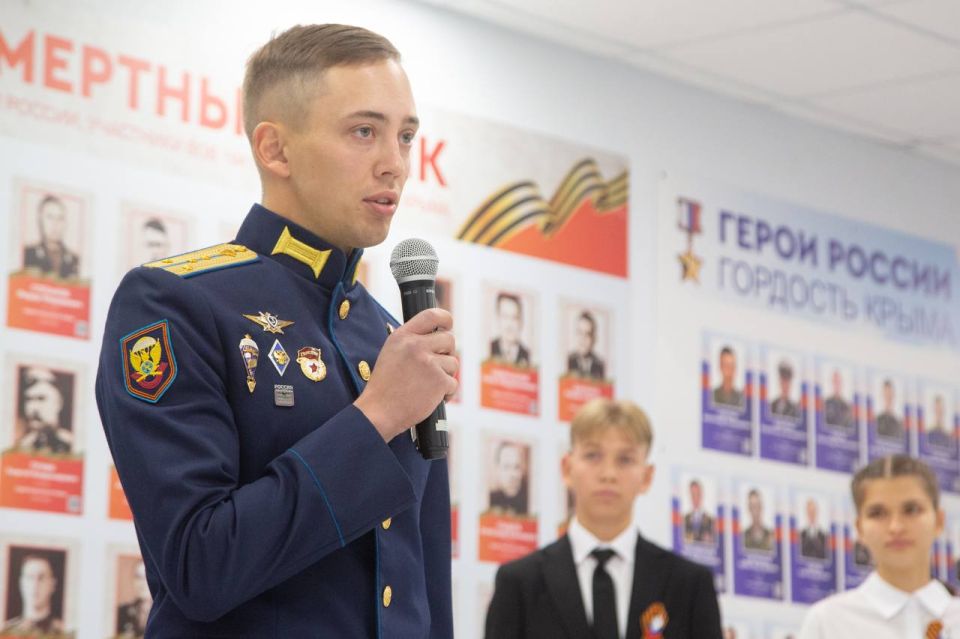 В Симферополе стартовал проект «Герои России — гордость Крыма» В Симферополе стартовал проект «Герои России — гордость Крыма»