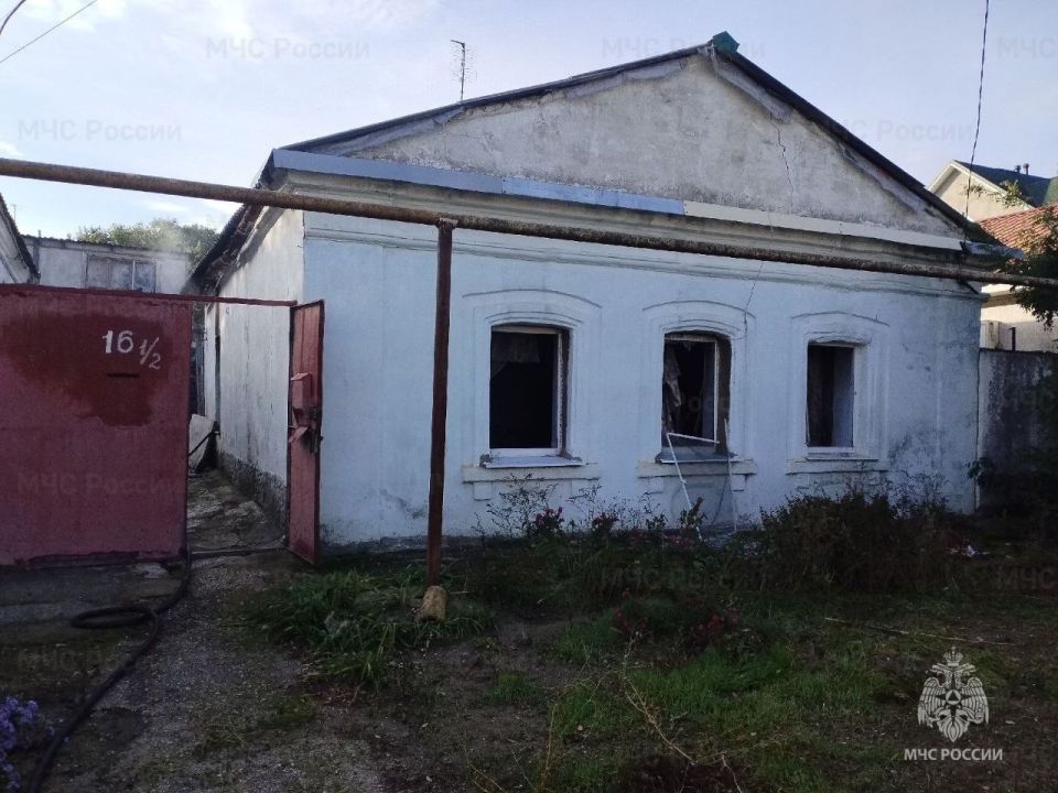 Двое крымчан погибли на пожаре в выходные дни