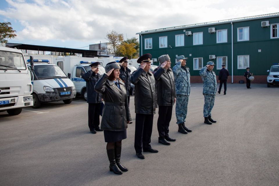 В Управлении МВД России по г. Севастополю состоялся ежегодный строевой смотр служб и подразделений В Управлении МВД России по г. Севастополю состоялся ежегодный строевой смотр служб и подразделений