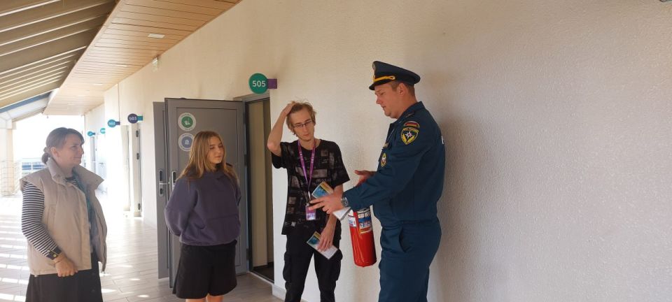 Зеленый фестиваль арт-кластера «Таврида» под контролем МЧС России Зеленый фестиваль арт-кластера «Таврида» под контролем МЧС России