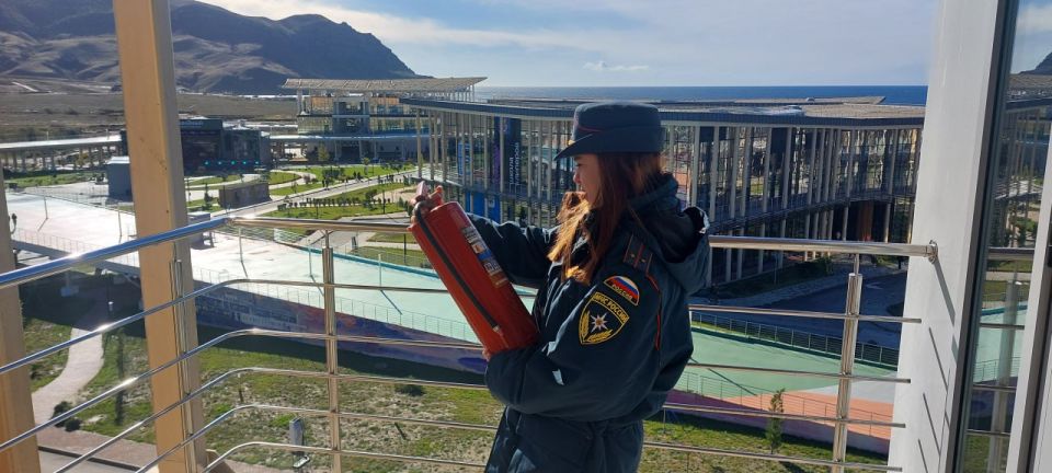 Зеленый фестиваль арт-кластера «Таврида» под контролем МЧС России Зеленый фестиваль арт-кластера «Таврида» под контролем МЧС России