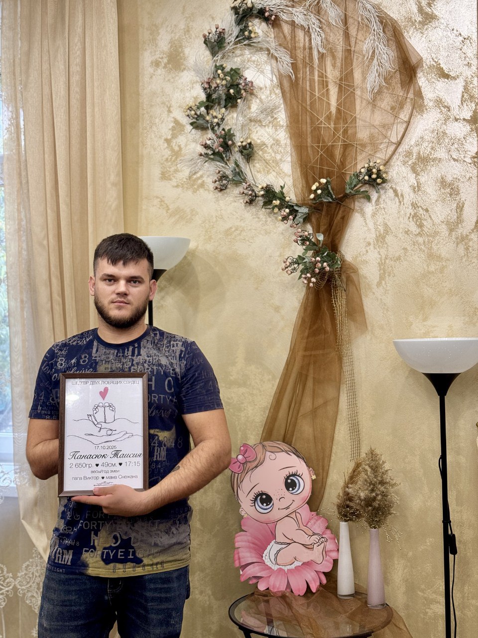 В Красногвардейском районном отделе ЗАГС также прошла регистрация «юбилейного» рождения с начала года, в рамках которой состоялось торжественное имянаречение и вручение первого в жизни документа маленькой жительницы района —... В Красногвардейском районном отделе ЗАГС также прошла регистрация «юбилейного» рождения с начала года, в рамках которой состоялось торжественное имянаречение и вручение первого в жизни документа маленькой жительницы района —...