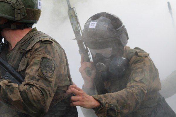 Испытания на право ношения крапового берета завершились в Южном округе Росгвардии Испытания на право ношения крапового берета завершились в Южном округе Росгвардии