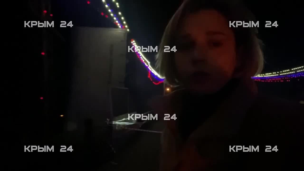 «Крым 24» сейчас работает на месте рухнувшей с моста фуры