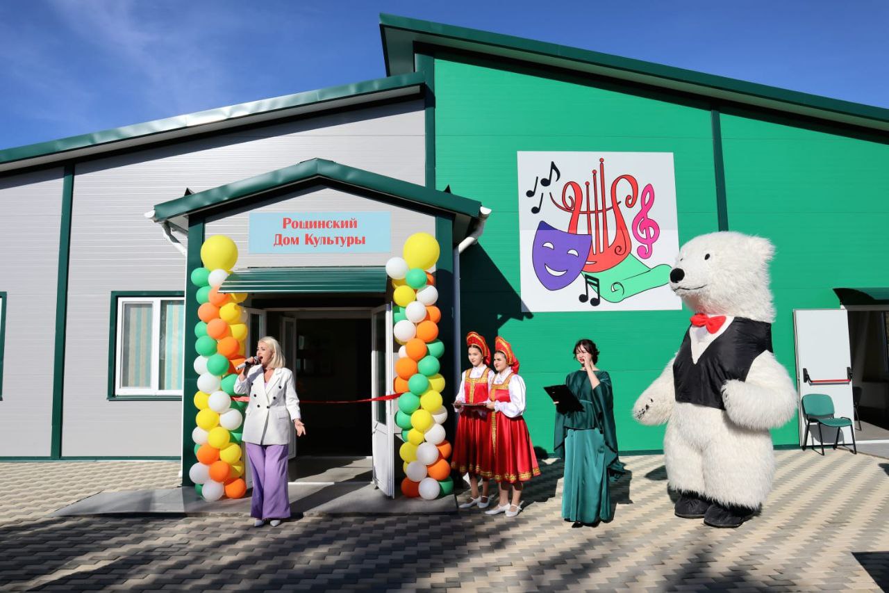 Инна Федоренко: Сегодня знаковый день для села Рощино Инна Федоренко: Сегодня знаковый день для села Рощино