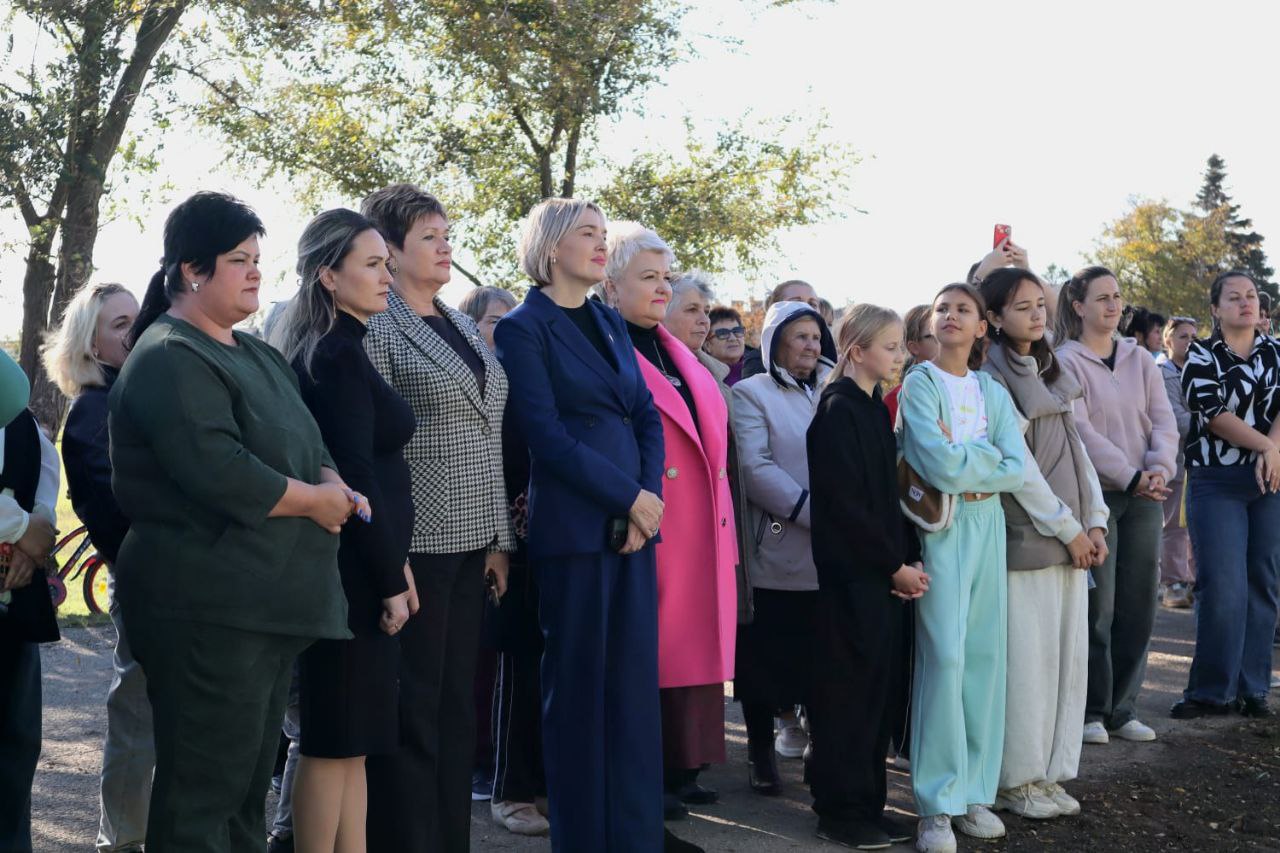 Инна Федоренко: Сегодня знаковый день для села Рощино