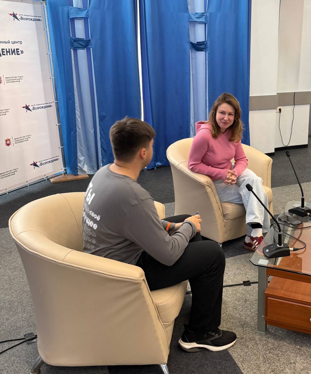 Ольга Шевцова: Второй день работаю в Евпатории Ольга Шевцова: Второй день работаю в Евпатории