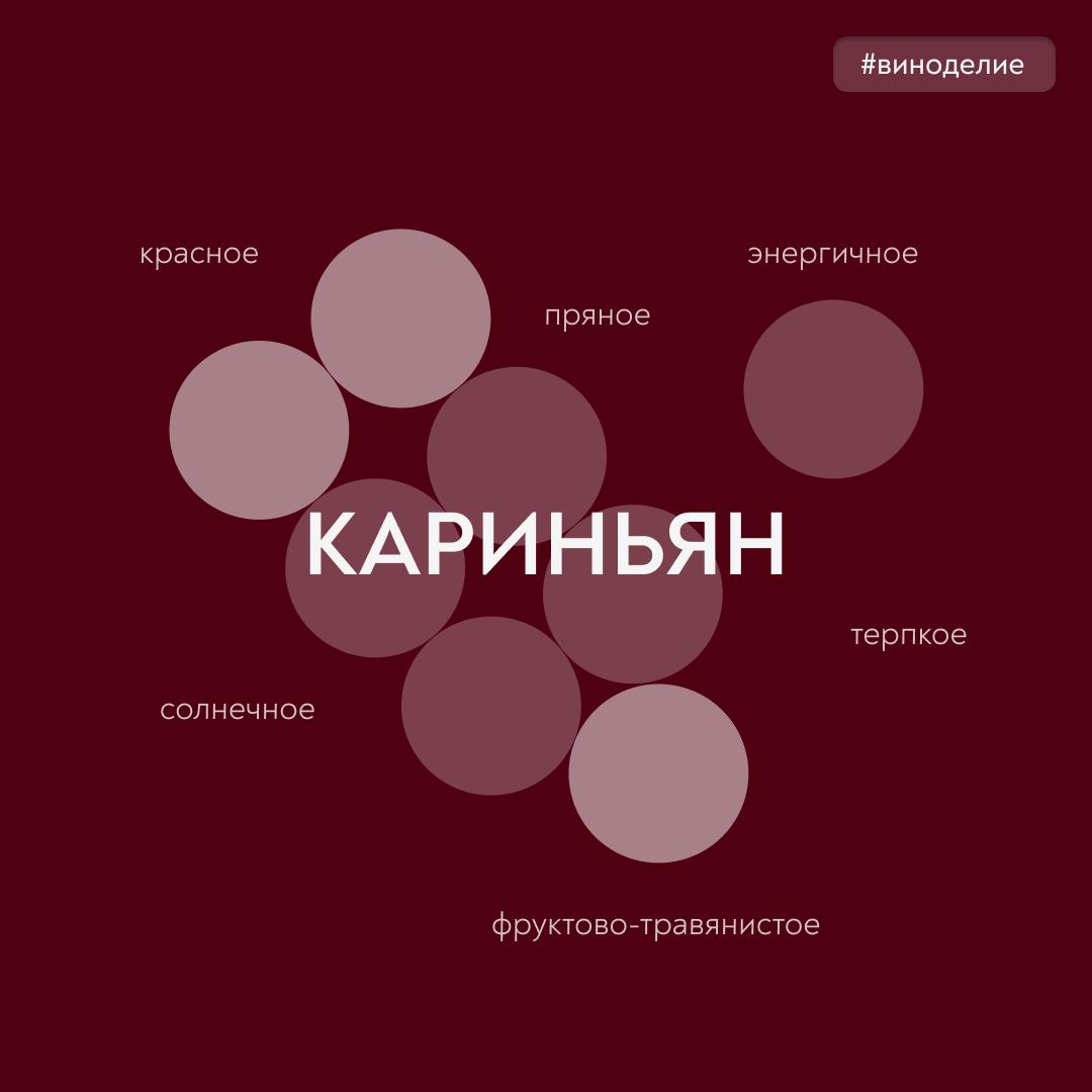 Солнечные ритмы в бокале. Сегодня в совместной с «Винным гидом России» рубрике #вино_недели – сорт винограда, наполняющий вино южным теплом, – кариньян