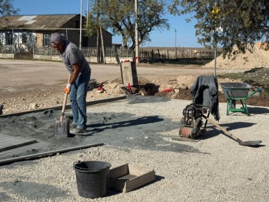 Александр Дудинов: В Медведево идет благоустройство двух общественных пространств!