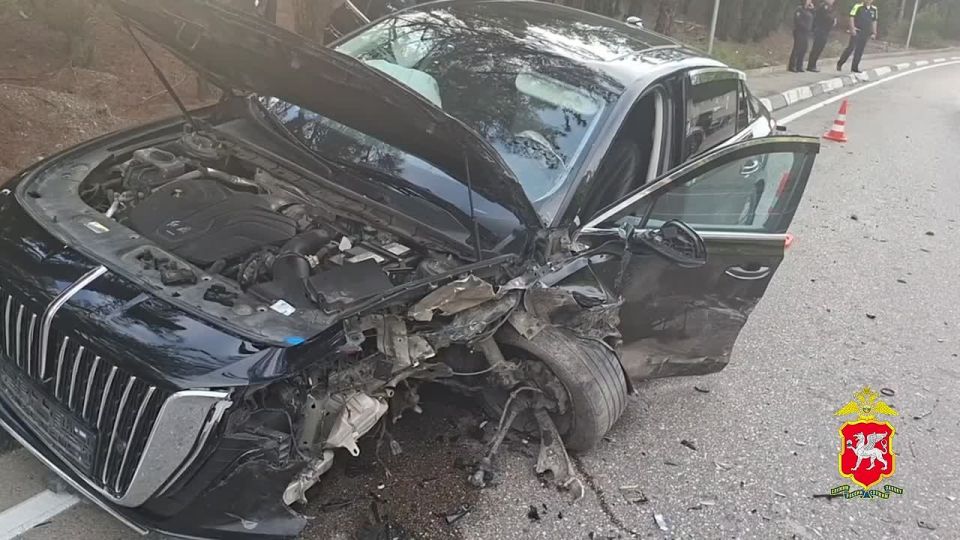 На трассе Ялта-Севастополь произошло ДТП с пострадавшим