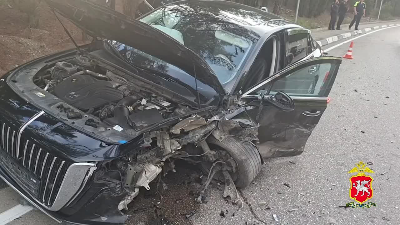 На трассе Ялта-Севастополь произошло ДТП с пострадавшим