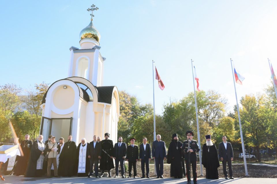 В Керчи открыли часовню Покрова Пресвятой Богородицы В Керчи открыли часовню Покрова Пресвятой Богородицы