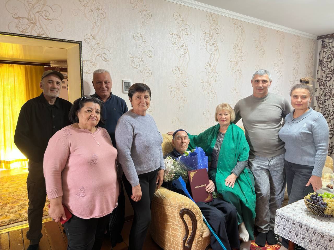 31 октября ветеран труда, житель села Урожайного Саид Аблаев отметил свой 90-летний юбилей 31 октября ветеран труда, житель села Урожайного Саид Аблаев отметил свой 90-летний юбилей
