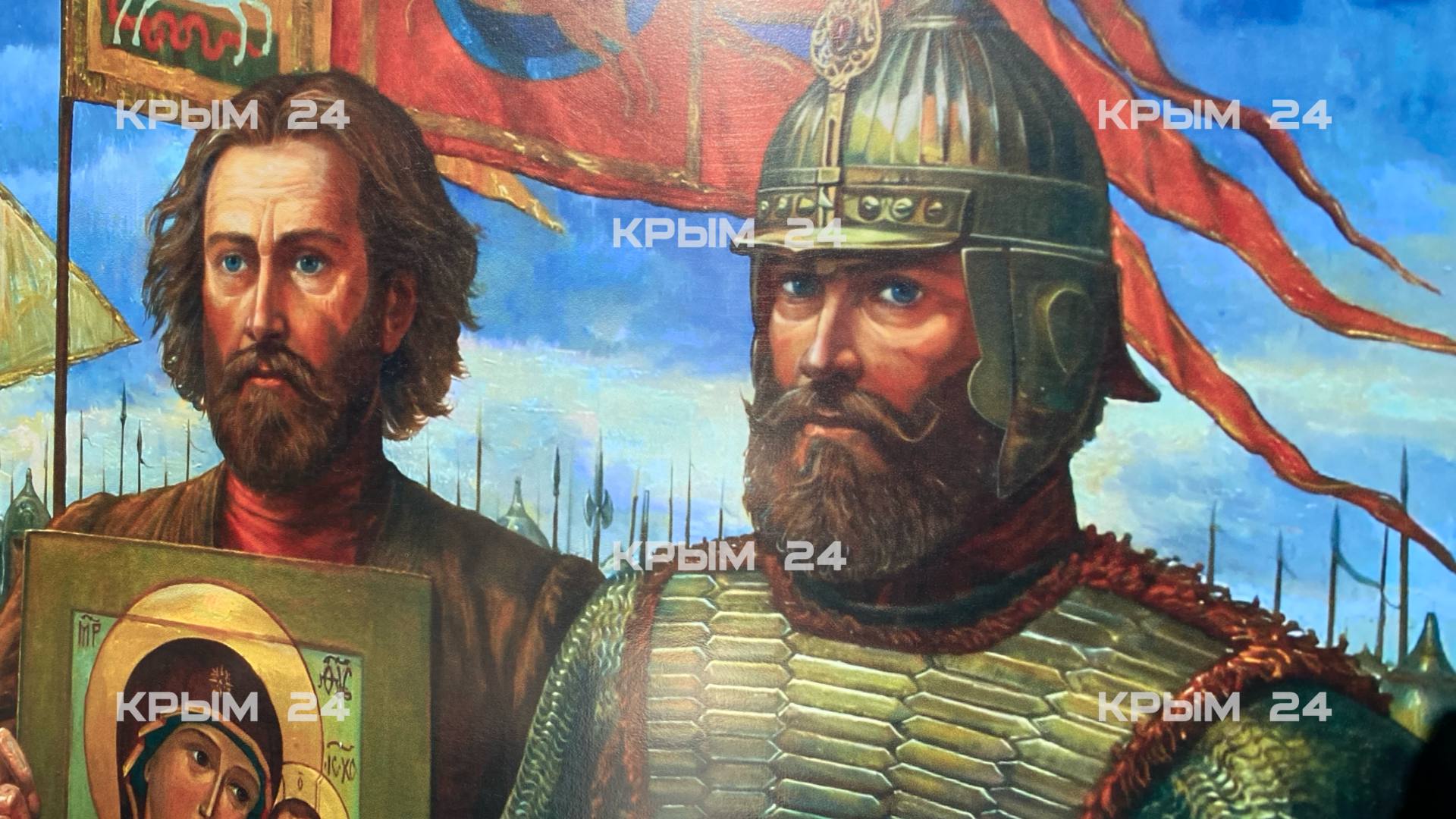 В Ялте открыли уличную выставку «Сила в единстве, победа — в вере» В Ялте открыли уличную выставку «Сила в единстве, победа — в вере»