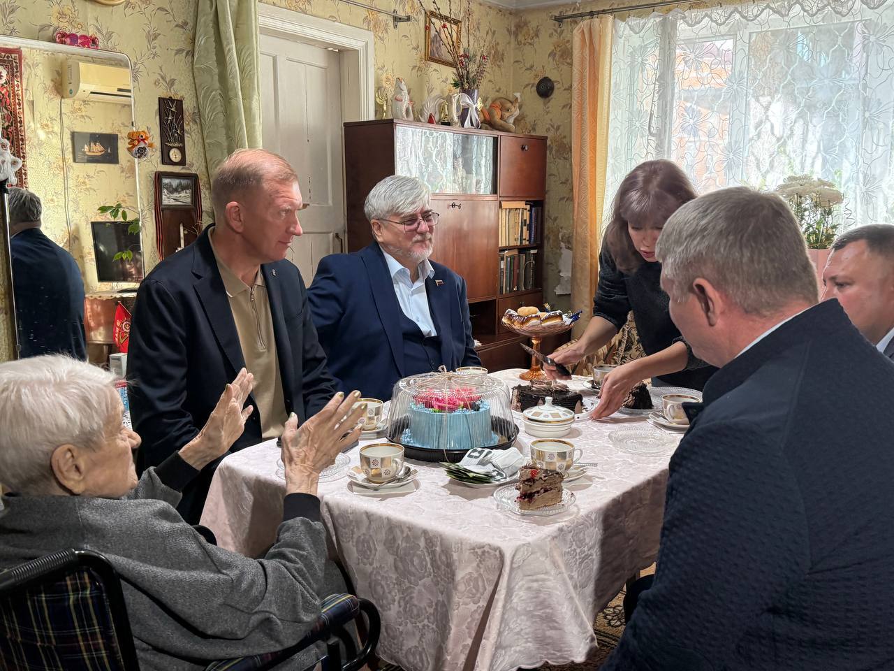 Почетная жительница Джанкоя Екатерина Васильевна Хоменко отмечает свой 103 День рождения