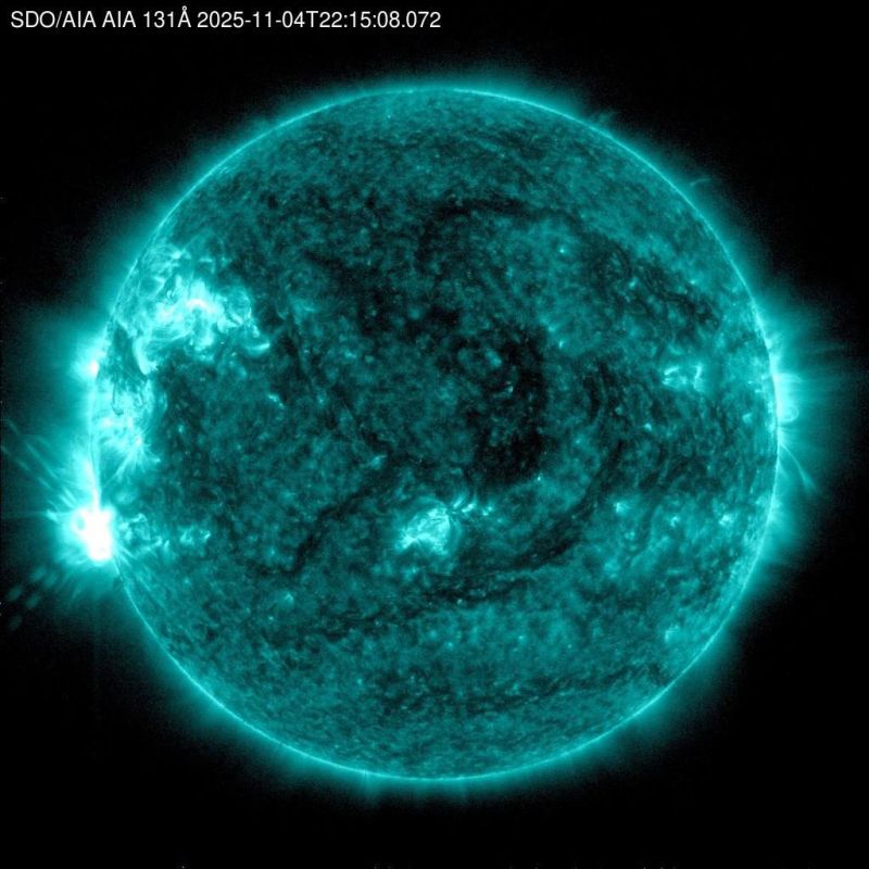 Вторая за сутки вспышка высшего балла Х произошла на Солнце