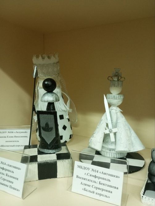 В рамках реализации республиканского проекта «Шахматы в детском саду» с 5 ноября в МБУ ДПО «ИМЦ» стартовала выставка «Шахматная фантазия» В рамках реализации республиканского проекта «Шахматы в детском саду» с 5 ноября в МБУ ДПО «ИМЦ» стартовала выставка «Шахматная фантазия»