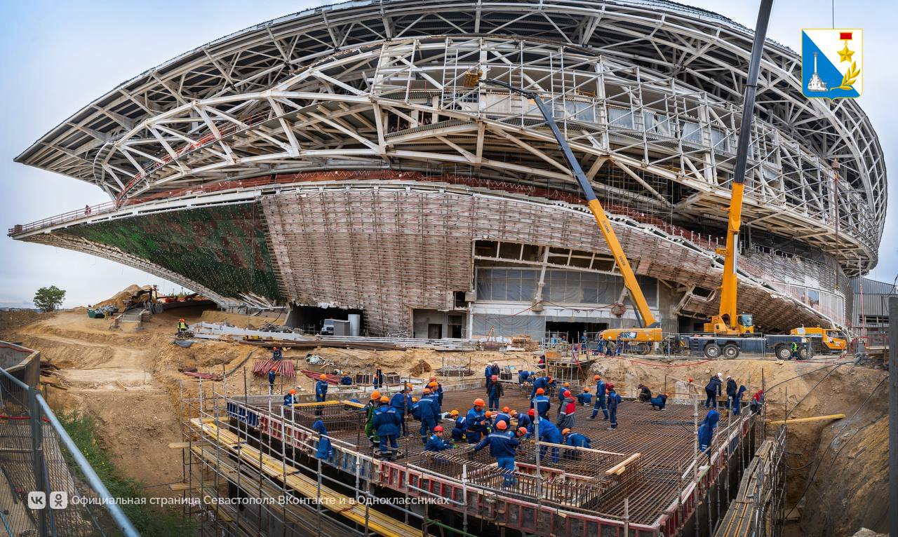 На мысе Хрустальном идет строительство культурного комплекса На мысе Хрустальном идет строительство культурного комплекса