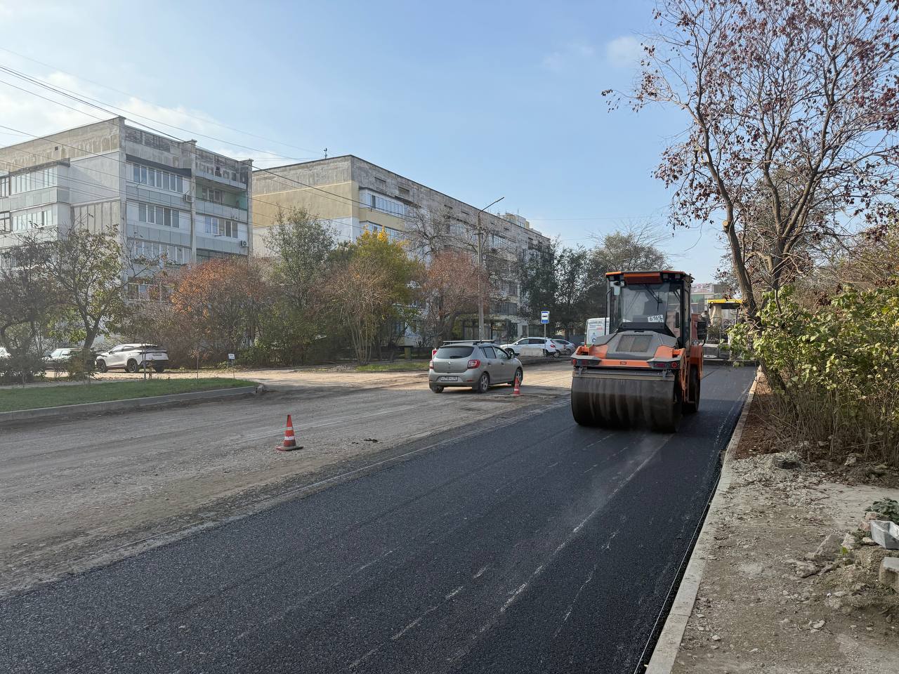 Александр Юрьев: Начался второй этап асфальтирования ул. 9 Мая. Сегодня укладывают выравнивающий слой дорожного покрытия на отрезке от пересечения с ул. Павленко в направлении пр. Победы Александр Юрьев: Начался второй этап асфальтирования ул. 9 Мая. Сегодня укладывают выравнивающий слой дорожного покрытия на отрезке от пересечения с ул. Павленко в направлении пр. Победы
