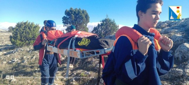 Спасательная операция на горе Каланых-Кая